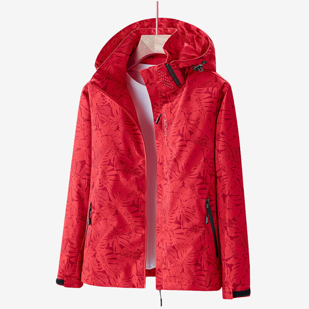 Natalie | Moderne und wetterbeständige wasserdichte Jacke