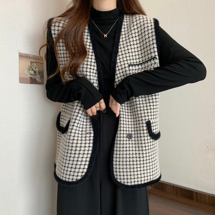 Bridget | Gilet strutturato sartoriale doppiopetto
