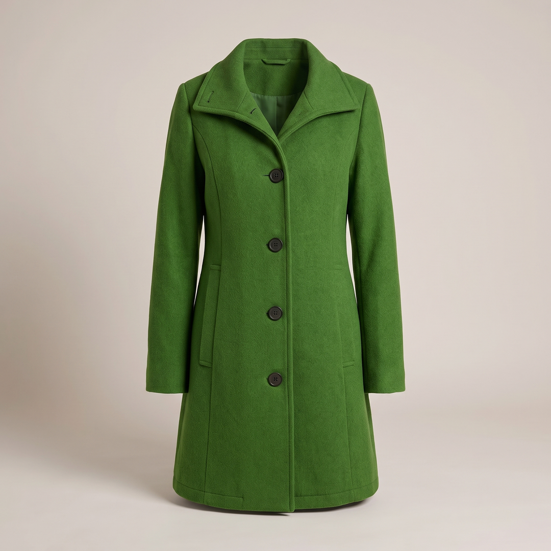 Serena | Heritage Coat – Elegant Wool Dress for Women