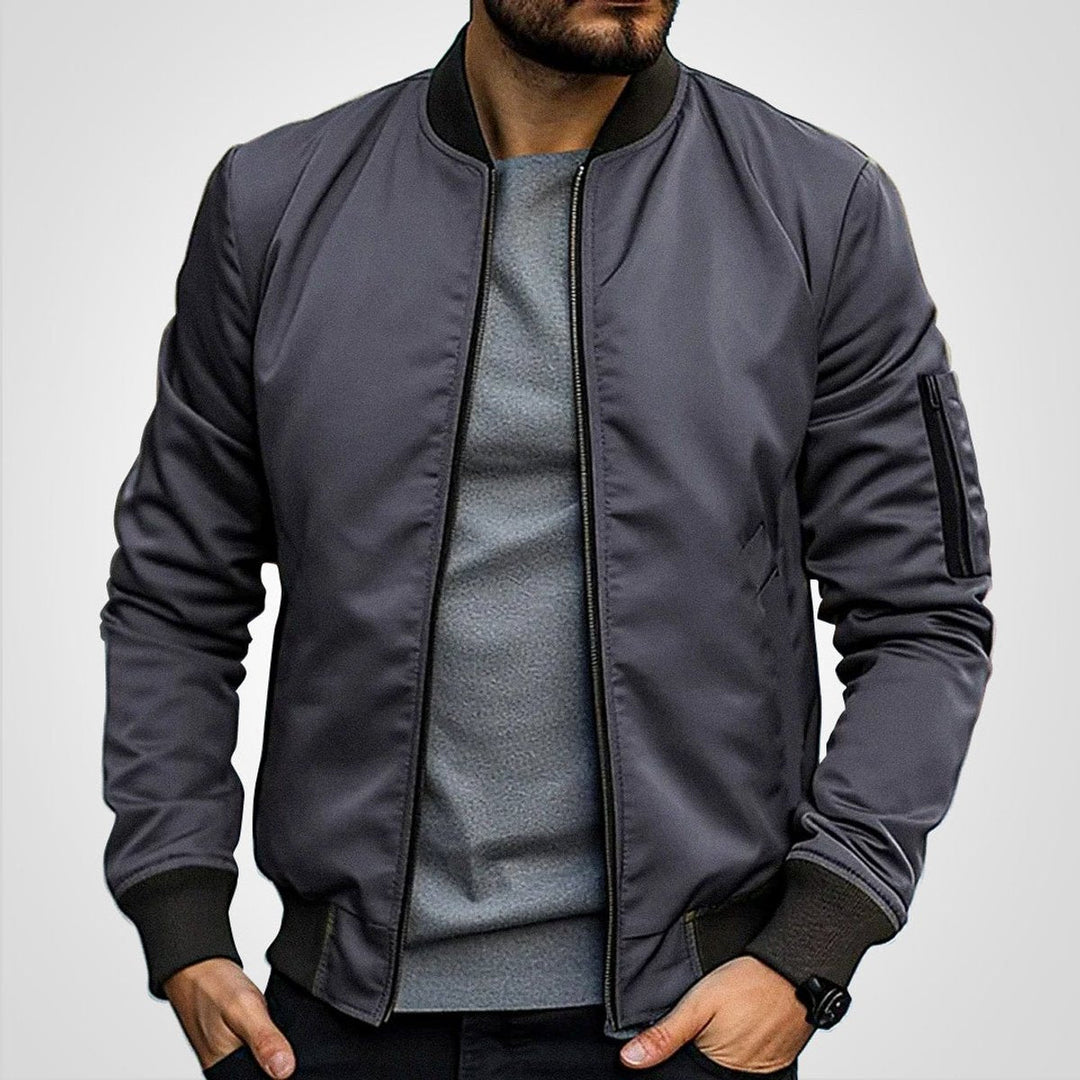 Ethan | Zeitlose und vielseitige klassische Bomberjacke