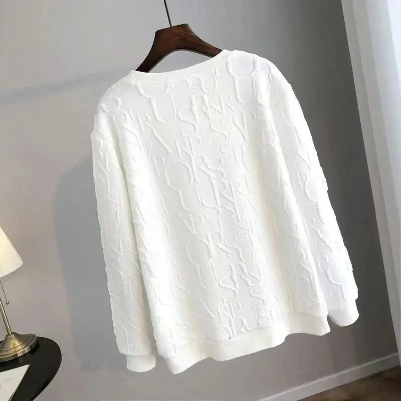 Georgia | Mickey Mouse Print Loose Sweater for Women
