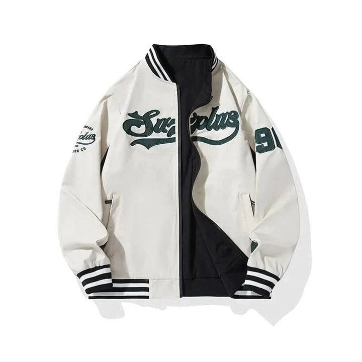Kingsmoor | Varsity Bomber Jacket – Sporty Style for Everyday