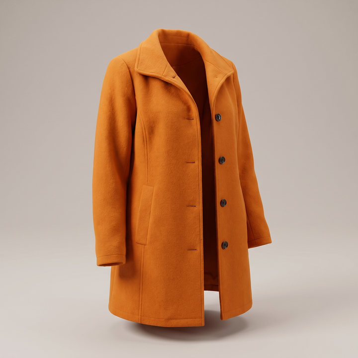 Serena | Heritage Coat – Elegant Wool Dress for Women