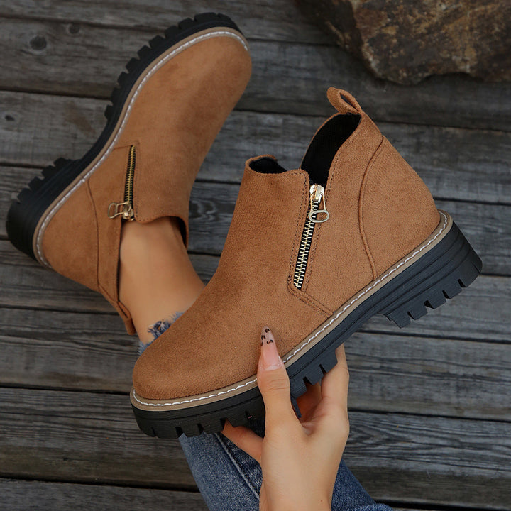 Charlotte | Moderne und vielseitige Plateau-Stiefeletten