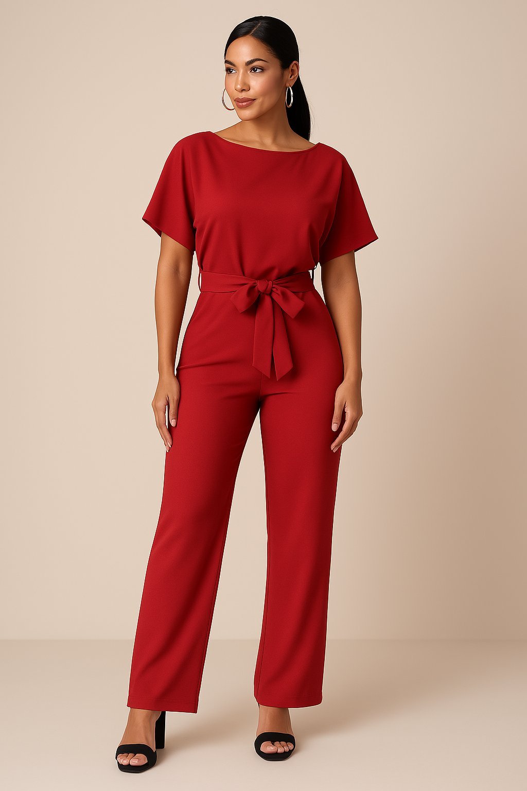 Gina | Wide-Leg Jumpsuit – Elegant Style for Women
