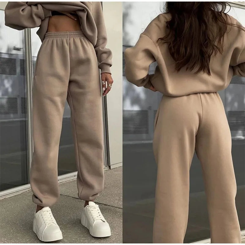 Elowen | Lässiges und schickes zweiteiliges Lounge-Set mit hoher Taille