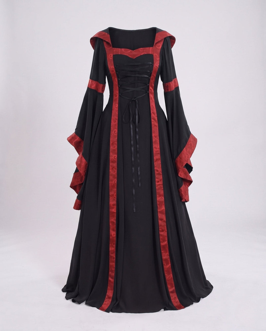 Drune | Historical Costume Dress with Elegant Lacing