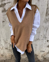 Mary | Classic Style Everyday Knit Vest