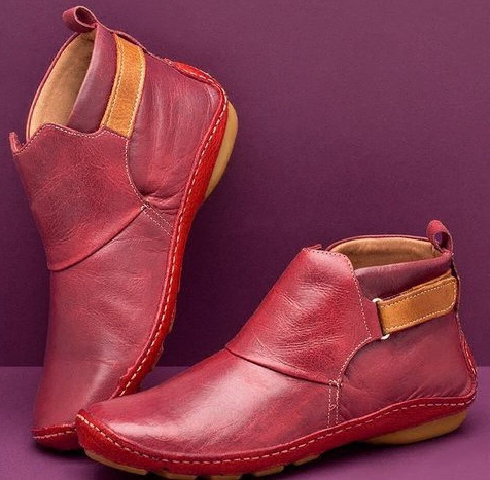 Aveline | Zeitlose und bequeme Lederstiefeletten
