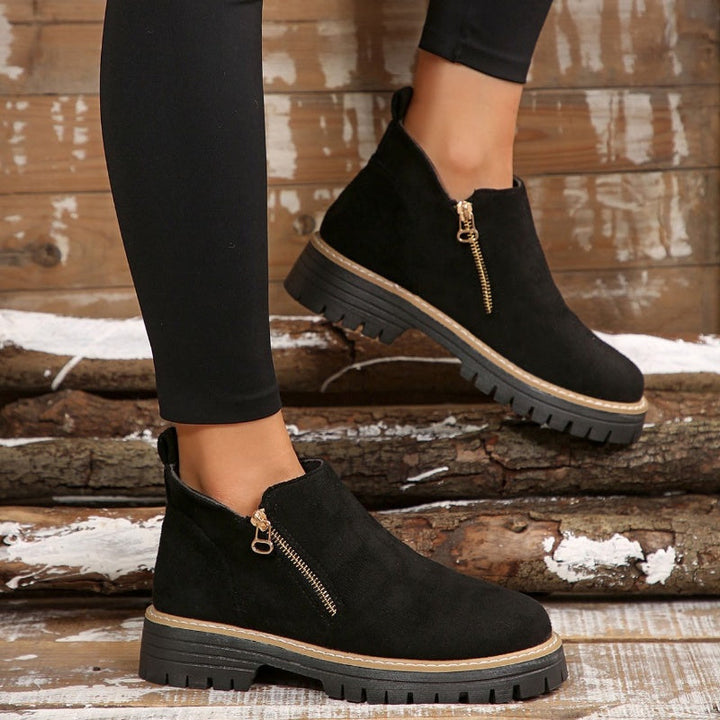 Charlotte | Moderne und vielseitige Plateau-Stiefeletten