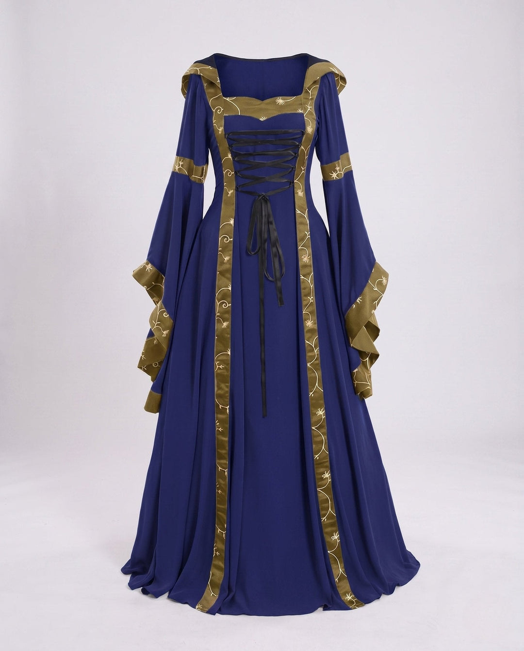 Drune | Historical Costume Dress with Elegant Lacing