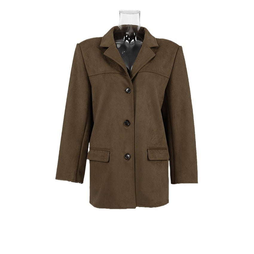 Sophia | Luxurious And Tactile Suede Blazer