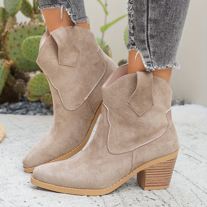 Augusta | Casual Western Chelsea Ankle Boot