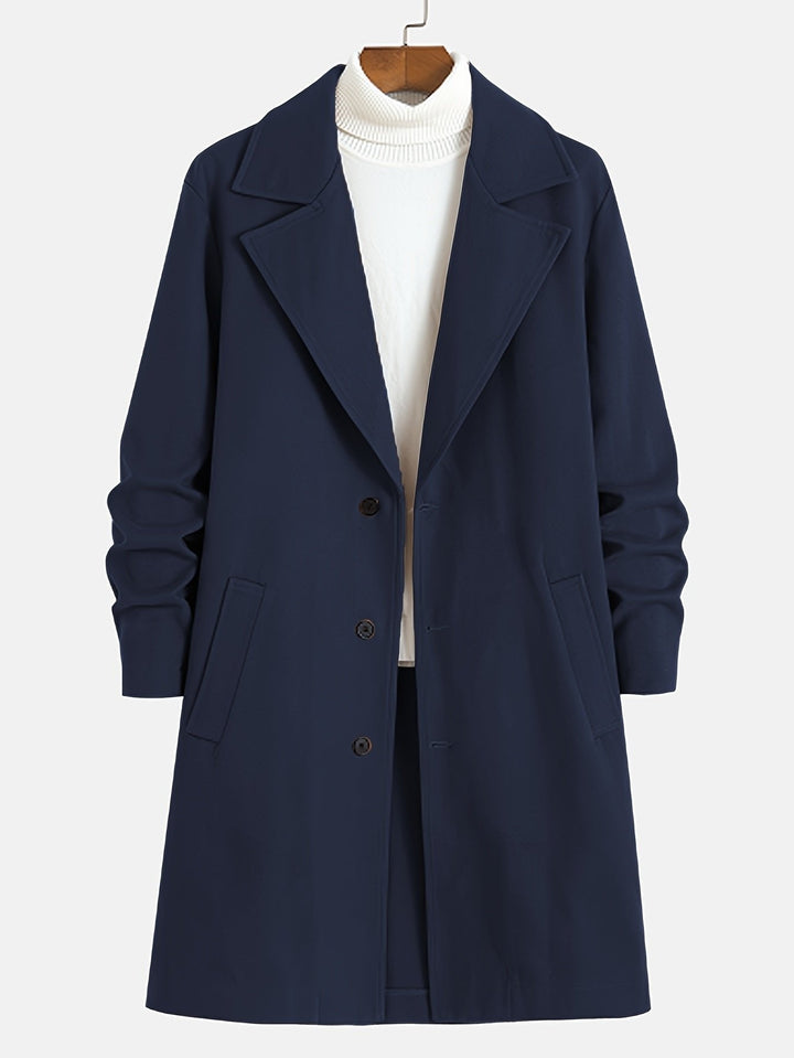 Warner | Tailored Longline Coat for a Refined Look