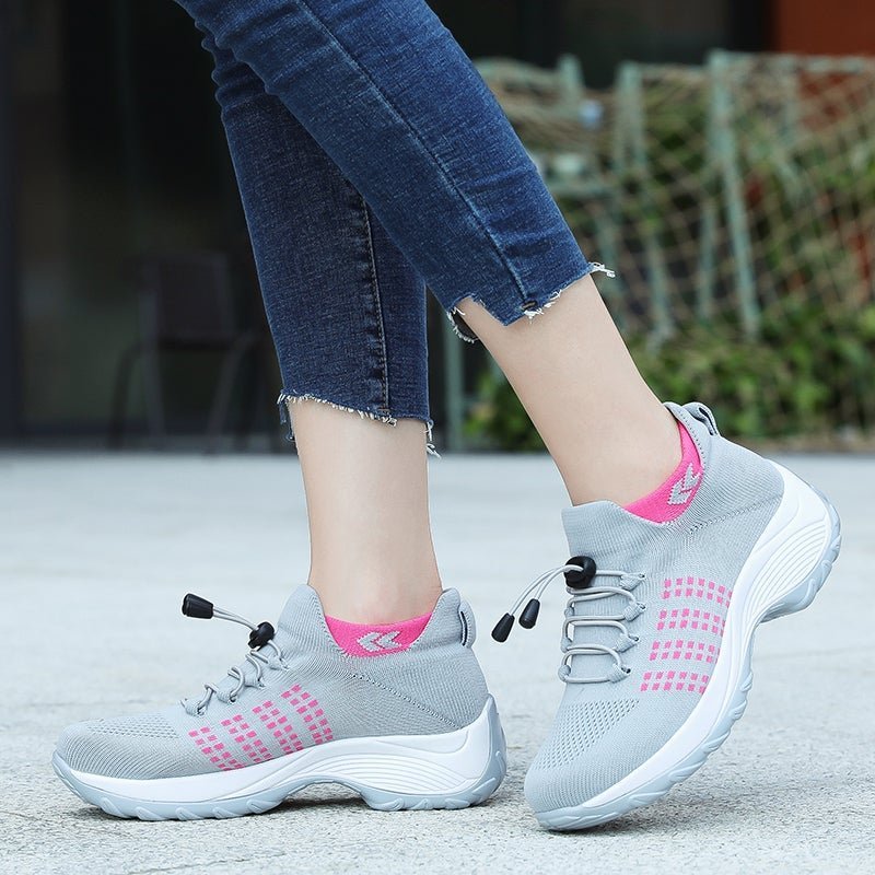 Lena | Orthopedic Sneakers – Comfortable Lace-Up Style for Women