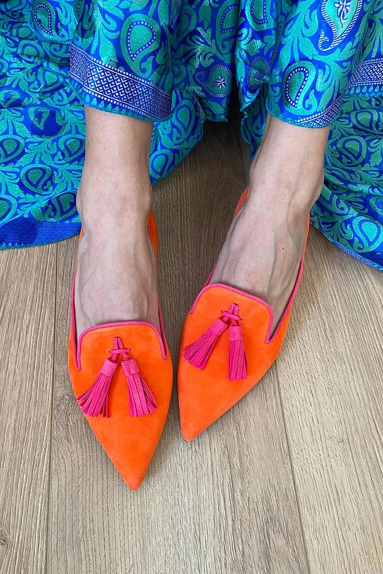 Sophie | Zeitlose Loafer mit Quasten und klassischem Hineinschlüpf-Design