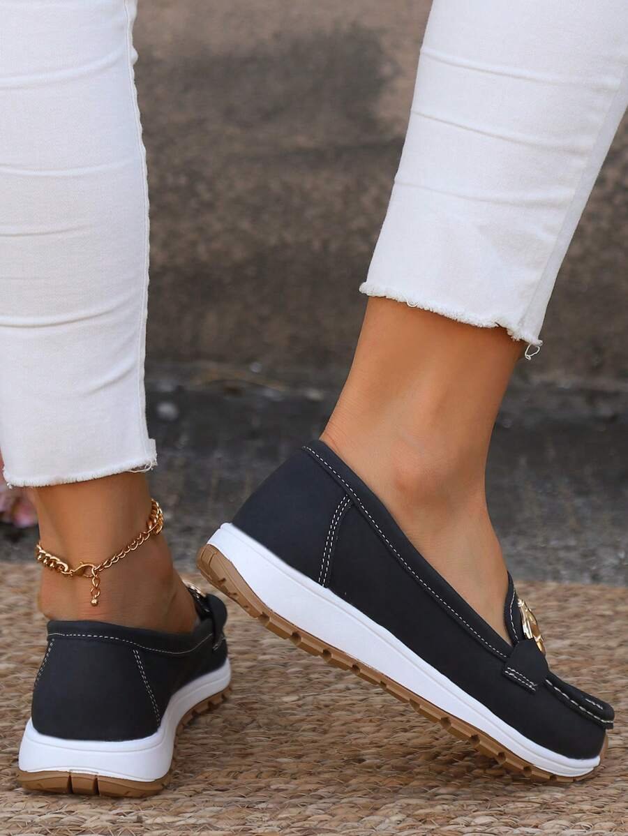 Victoria | Orthopädische, stützende und stilvolle Slipper-Mokassins
