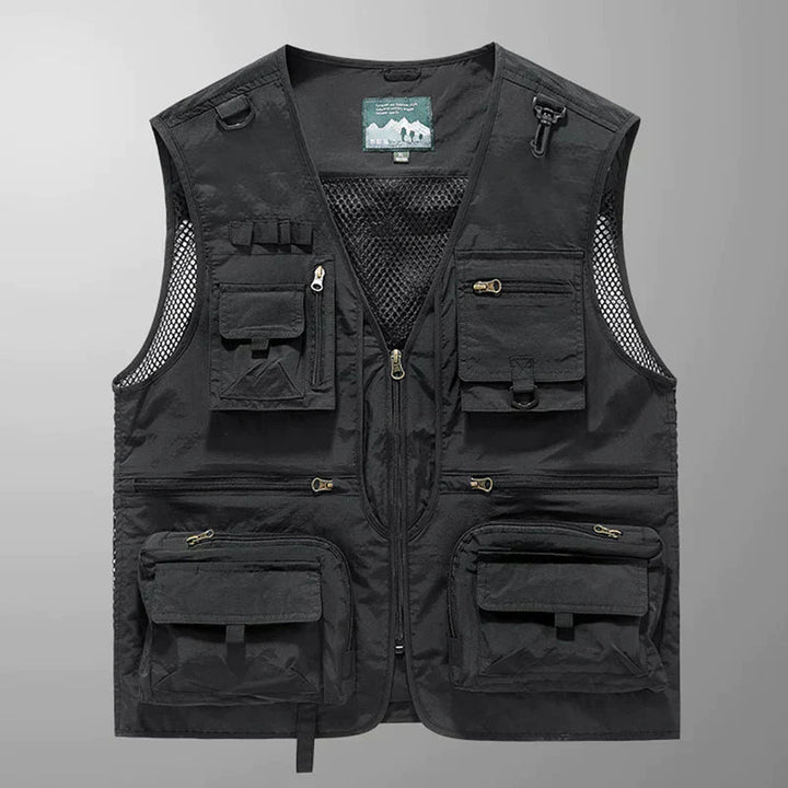 George | Gilet cargo da uomo da esterno, robusto e funzionale