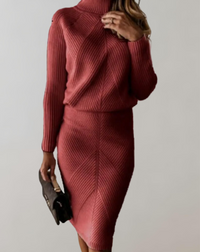 Isabella | Elegante e confortevole completo in maglia a due pezzi