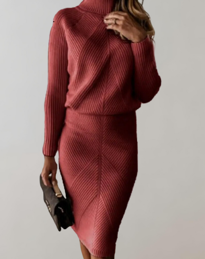 Isabella | Elegante e confortevole completo in maglia a due pezzi