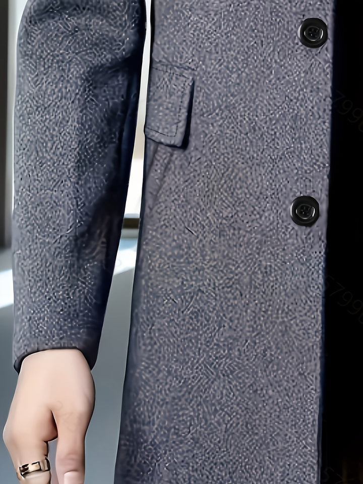 Gerard | Single-Breasted Overcoat – Timeless Style for Men