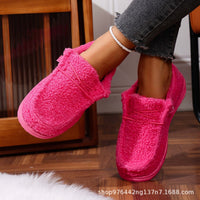 Ivy | Warme Teddyslipper aus Fleece für gemütlichen Komfort drinnen und draußen