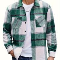 Xavier | Warm And Versatile Lumberjack Check Overshirt