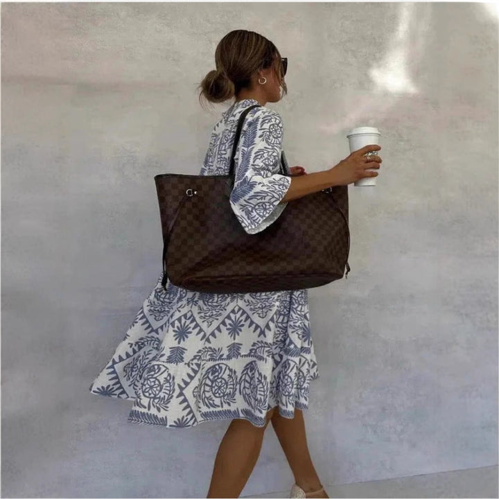 Ella | Elegant Floral Tunic Dress