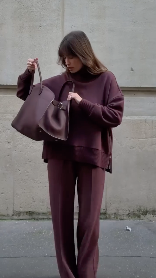 Ursula | Completo coordinato di due pezzi morbido ed elegante
