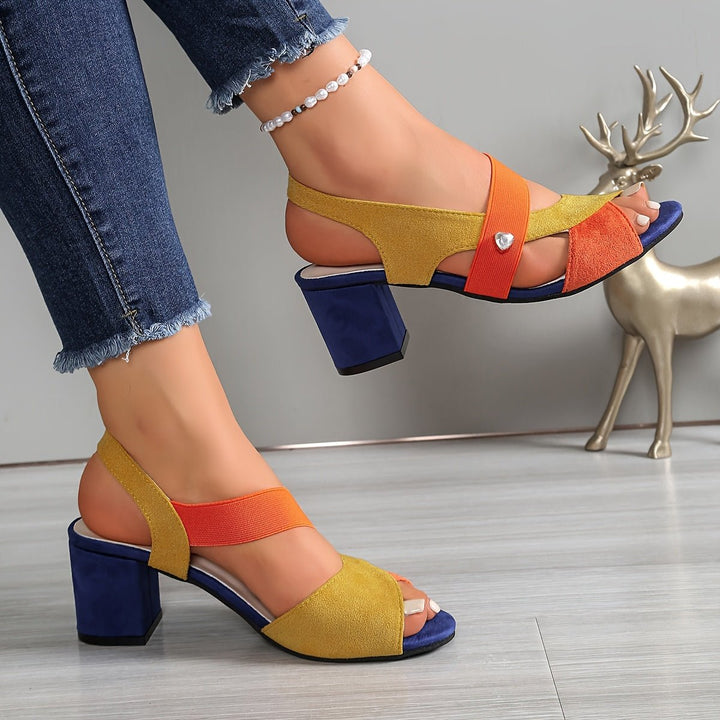 Kimberly | Orthopedic Comfort Block Heels – Elegant Supportive Style for Women