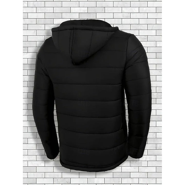Dorian | Hooded Puffer Jacket – Warm en Stijlvol