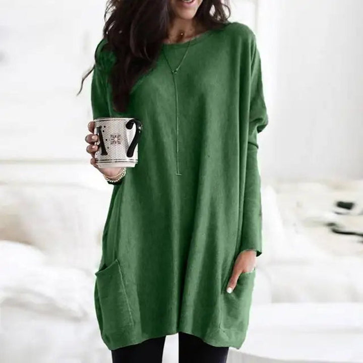 Harper | Gemütlicher, oversized Tunika-Pullover mit Taschen