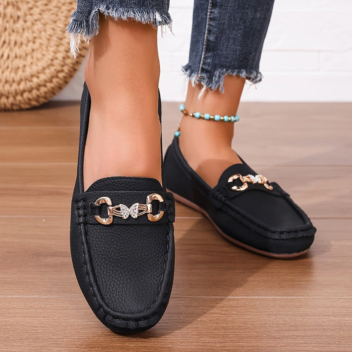 Nora | Buckle Loafers – Effortless Style for Women