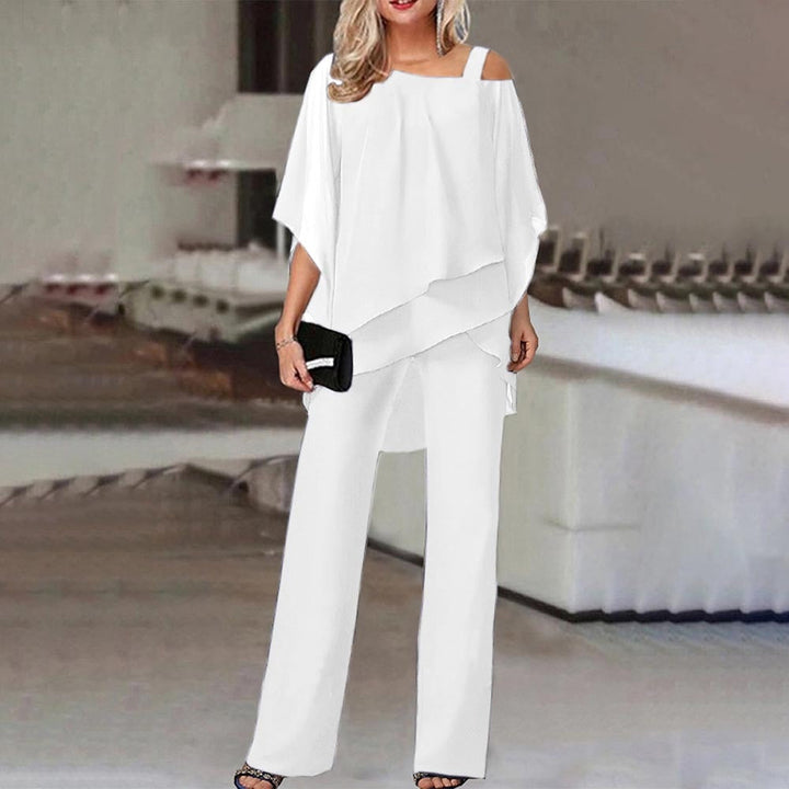 Sophia | Elegantes und schickes zweiteiliges Set mit Cut-outs an den Schultern