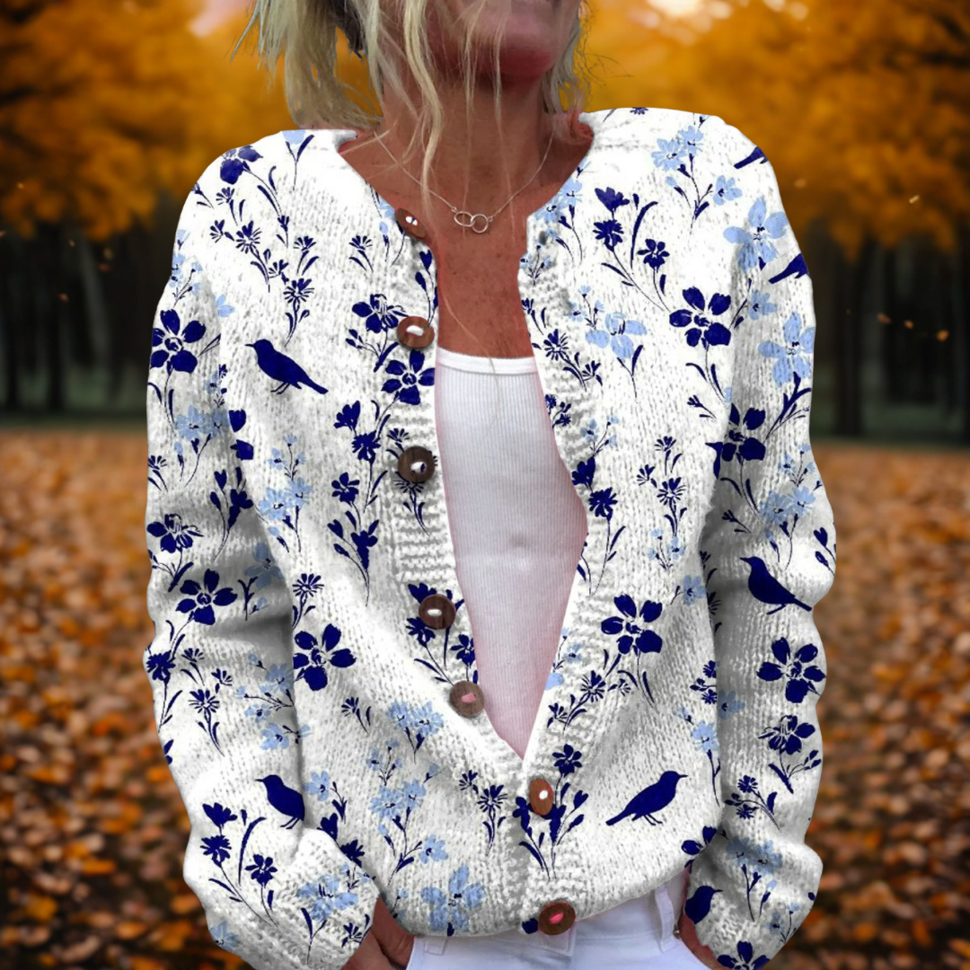 Elena | Cozy Breathable Open-Front Cardigan