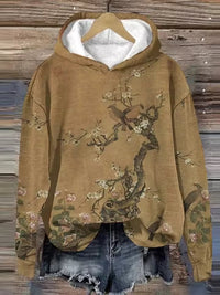 Clara | Gemütlicher und eleganter skandinavischer Strickpullover mit Kapuze
