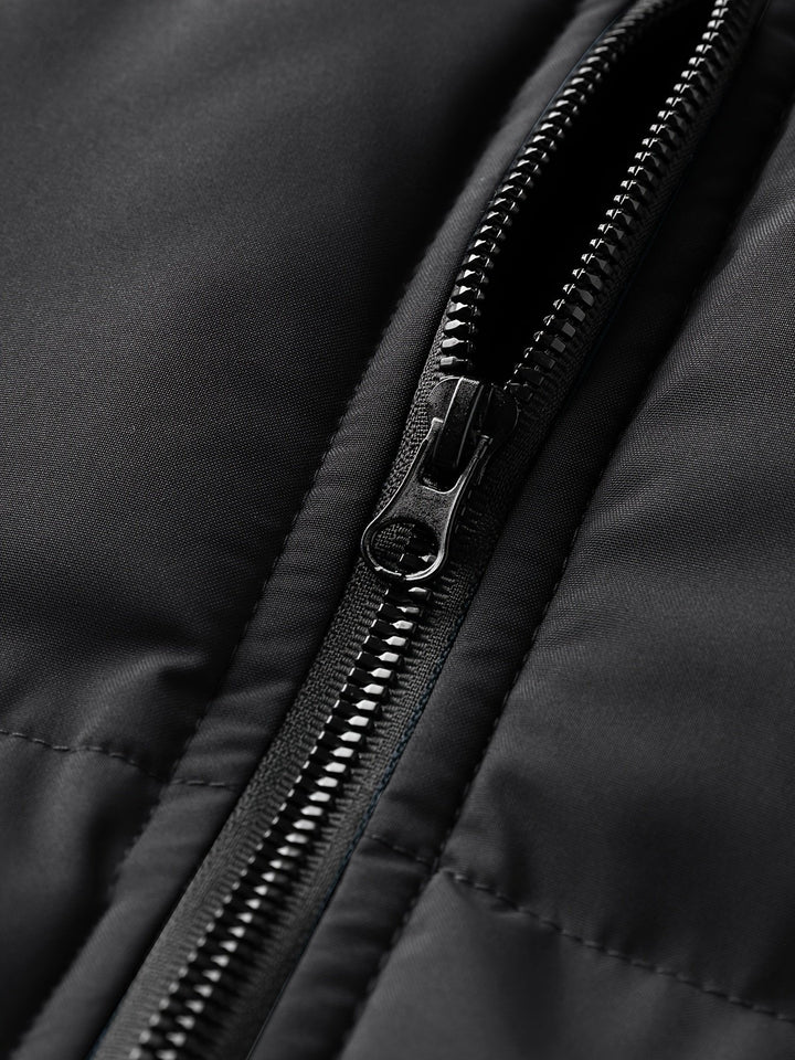 Bruce | Quilted Hooded Winter Jacket
