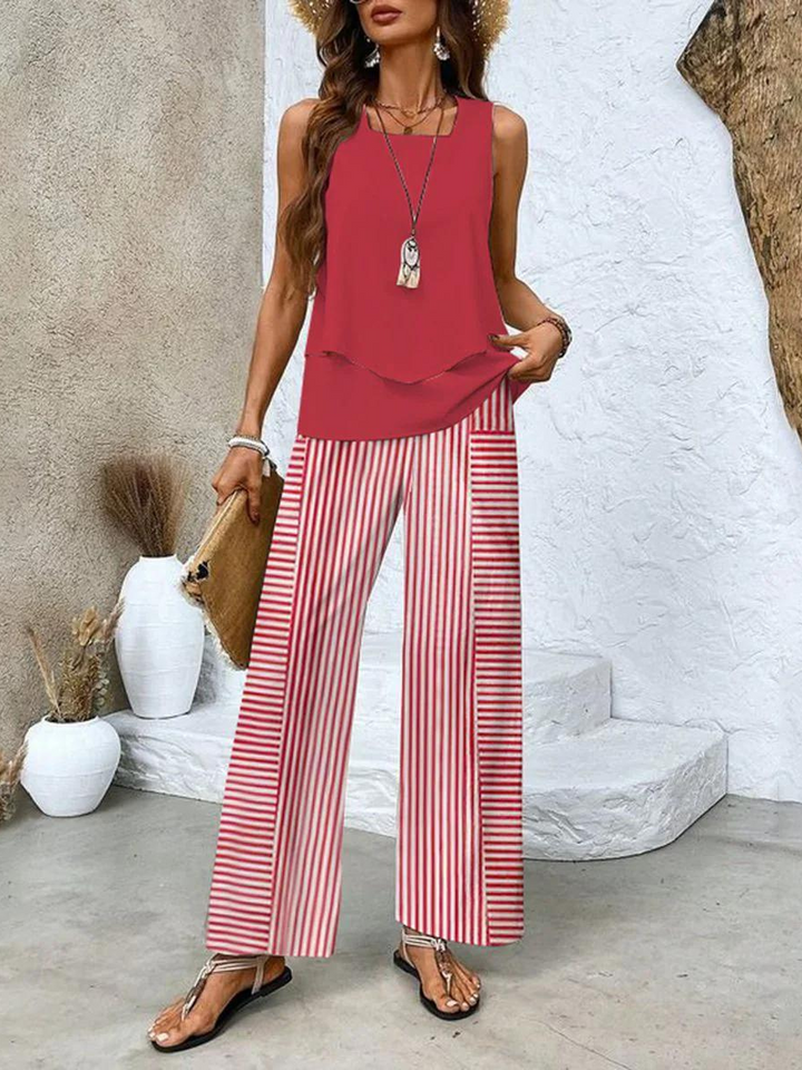 Charlotte | Elegante e raffinato completo estivo a due pezzi