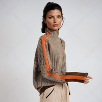 Zoe | Modern And Cozy Oversized Striped Sweater