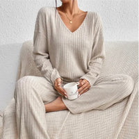 Nora | Elegante e confortevole completo in maglia a due pezzi