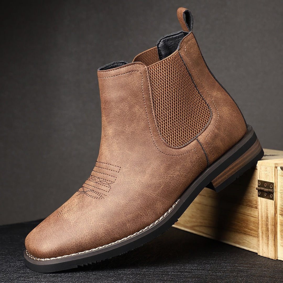 Noah | Stylish And Supportive Orthopedic Chelsea Men Boots