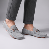 Andrew | Refined And Breathable Perforated Leather Loafers