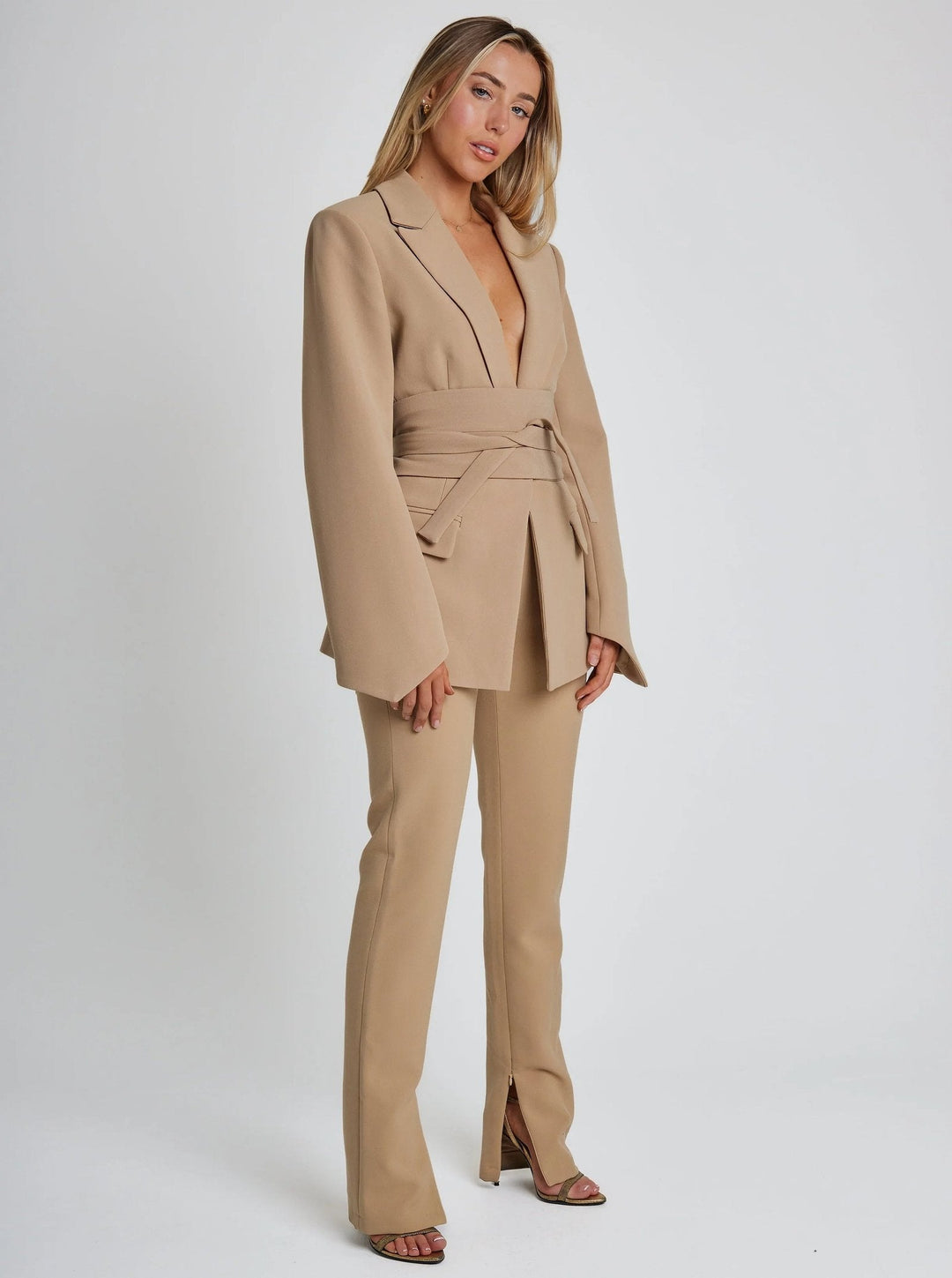 Eleanor | Elegant And Timeless Luxe Blazer With Belt