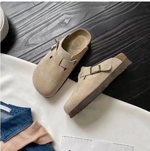 Sophia | Versatile And Timeless Suede Slip-On Mules