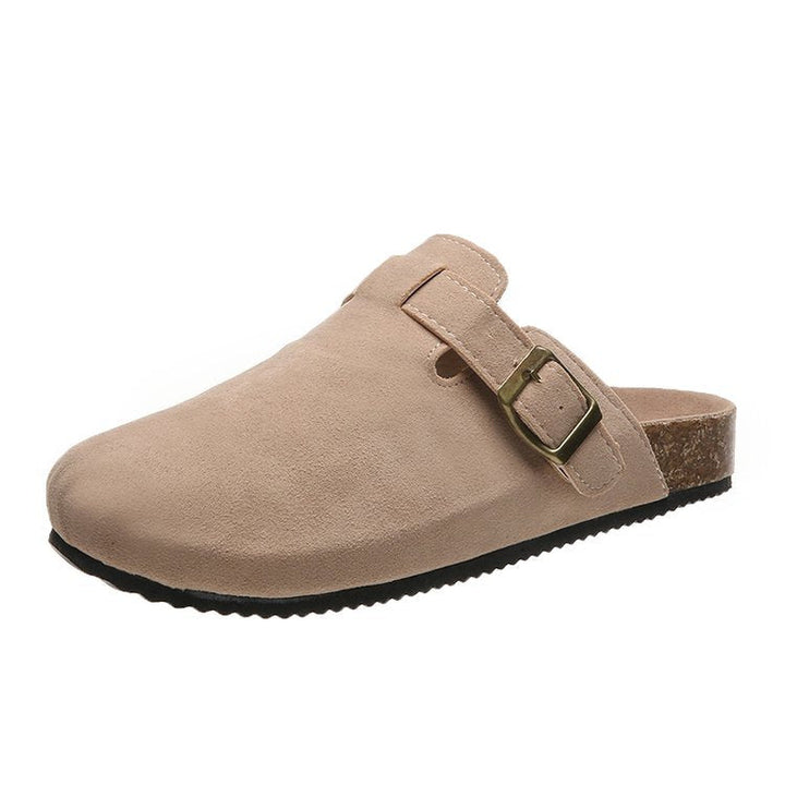 Chloe | Schicke und elegante Ledermules mit Schnallen