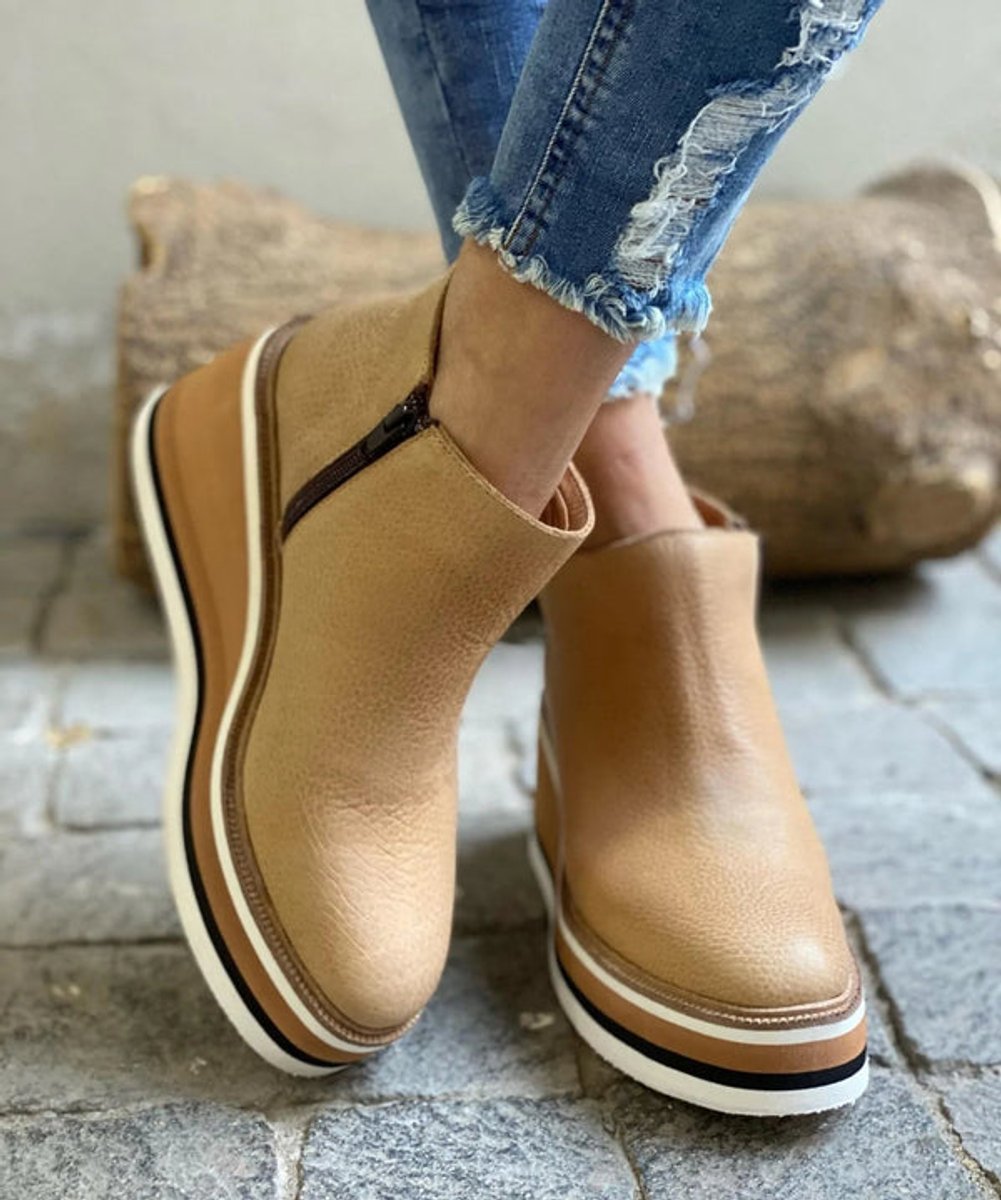 Zoe | Wedge Platform Ankle Boots That Combine Style and Comfort