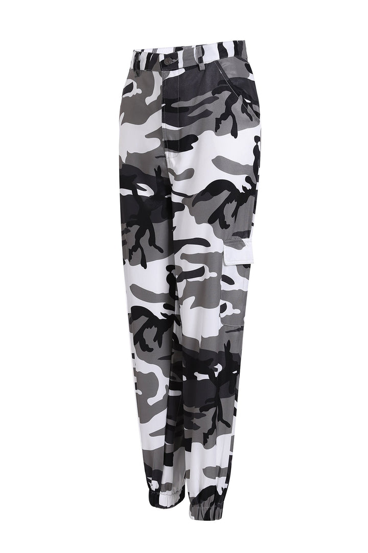 Klaudia | Stilvolle und bequeme Camouflage-Cargohose