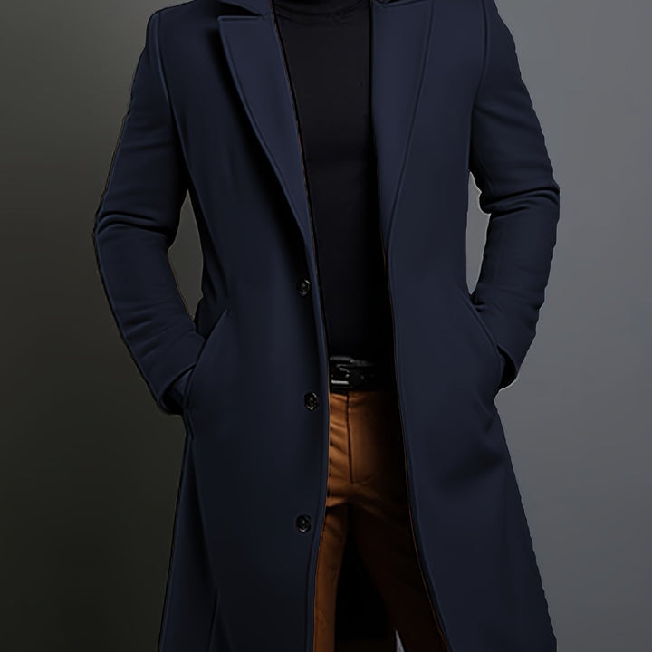 Warner | Tailored Longline Coat for a Refined Look