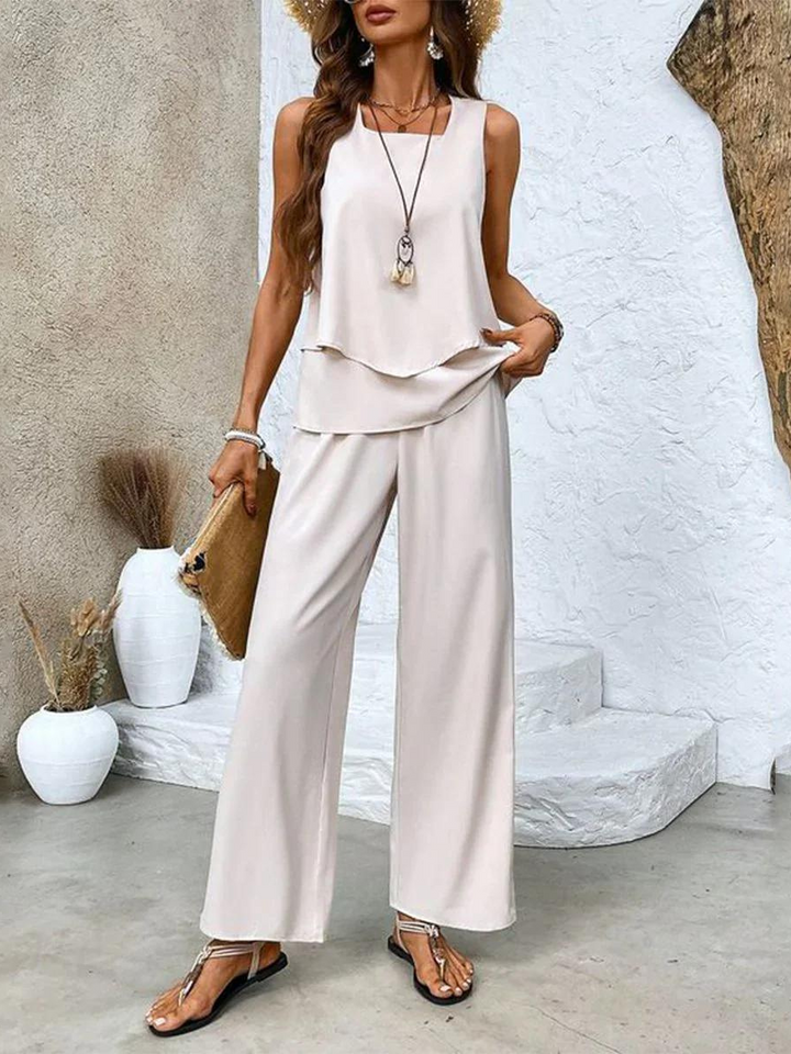 Charlotte | Elegante e raffinato completo estivo a due pezzi