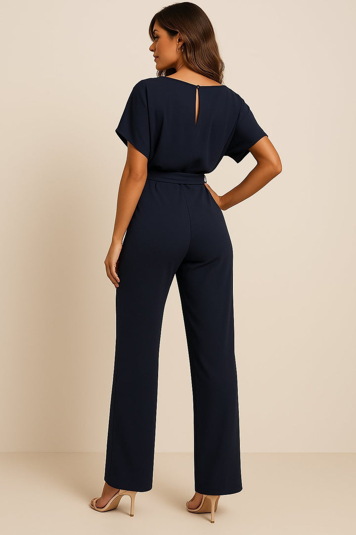 Gina | Wide-Leg Jumpsuit – Elegant Style for Women